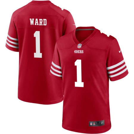 San Francisco 49ers #1 Jimmie Ward Nike Men's 2022 Player Game Jersey - Scarlet