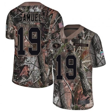 Nike 49ers #19 Deebo Samuel Camo Youth Stitched NFL Limited Rush Realtree Jersey