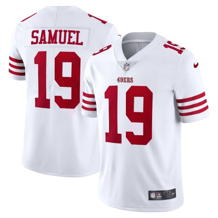 San Francisco 49ers #19 Deebo Samuel White Nike Men's 2022-23 Limited Stitched NFL Vapor Untouchable Jersey