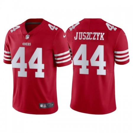 San Francisco 49ers #44 Kyle Juszczyk Scarlet Nike Men's 2022-23 Limited Stitched NFL Vapor Untouchable Jersey