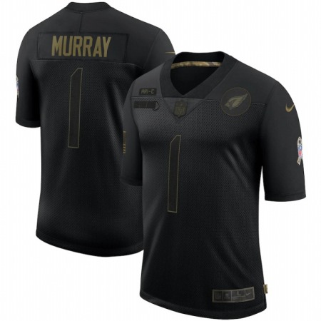 Arizona Cardinals #1 Kyler Murray Nike 2020 Salute To Service Limited Jersey Black