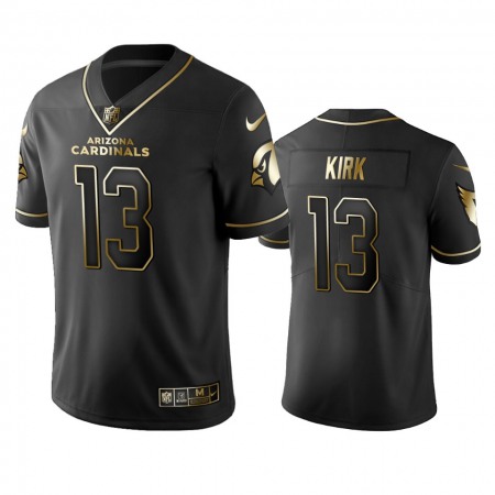 Cardinals #13 Christian Kirk Men's Stitched NFL Vapor Untouchable Limited Black Golden Jersey