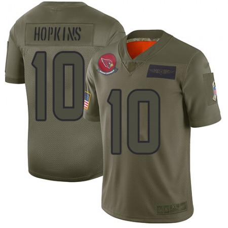 Nike Cardinals #10 DeAndre Hopkins Camo Men's Stitched NFL Limited 2019 Salute To Service Jersey