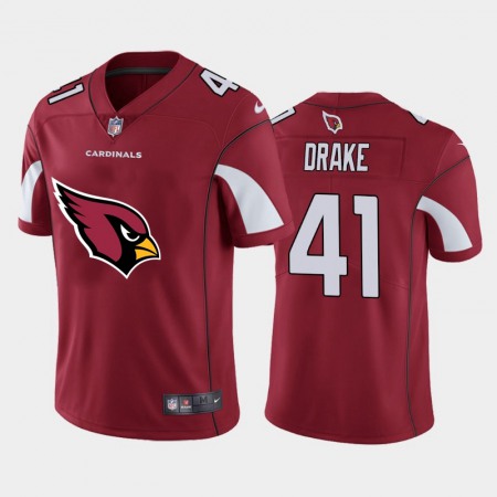 Arizona Cardinals #41 Kenyan Drake Red Men's Nike Big Team Logo Vapor Limited NFL Jersey