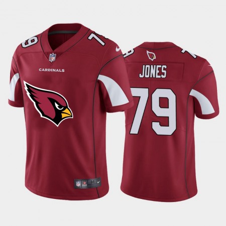 Arizona Cardinals #79 Chandler Jones Red Men's Nike Big Team Logo Vapor Limited NFL Jersey