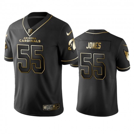 Cardinals #55 Chandler Jones Men's Stitched NFL Vapor Untouchable Limited Black Golden Jersey