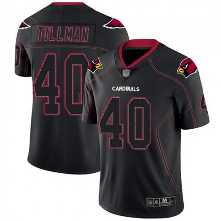 Nike Cardinals #40 Pat Tillman Lights Out Black Men's Stitched NFL Limited Rush Jersey