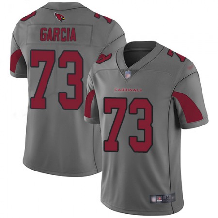 Nike Cardinals #73 Max Garcia Silver Men's Stitched NFL Limited Inverted Legend Jersey