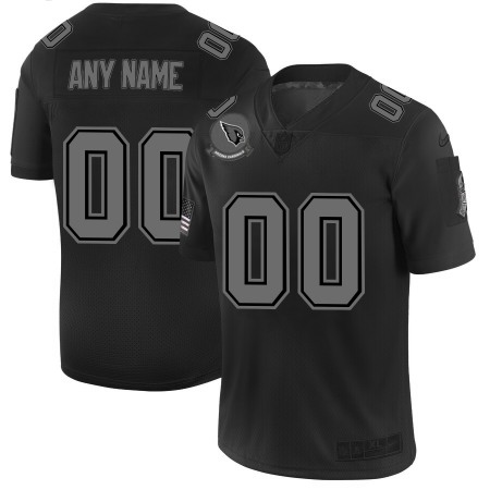 Arizona Cardinals Custom Men's Nike Black 2019 Salute to Service Limited Stitched NFL Jersey