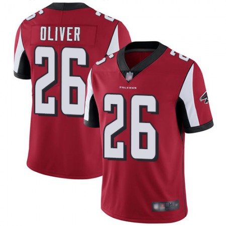 Nike Falcons #20 Isaiah Oliver Red Team Color Men's Stitched NFL Vapor Untouchable Limited Jersey