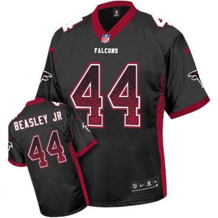 Nike Falcons #44 Vic Beasley Jr Black Alternate Men's Stitched NFL Elite Drift Fashion Jersey