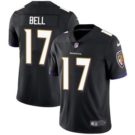 Nike Ravens #17 Le'Veon Bell Black Alternate Men's Stitched NFL Vapor Untouchable Limited Jersey