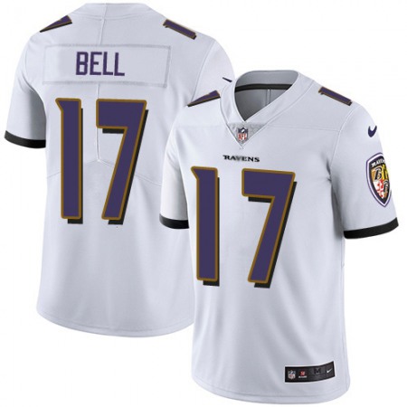 Nike Ravens #17 Le'Veon Bell White Men's Stitched NFL Vapor Untouchable Limited Jersey