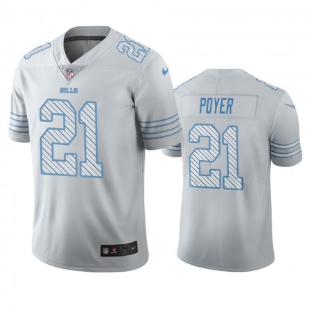 Buffalo Bills #21 Jordan Poyer White Vapor Limited City Edition NFL Jersey