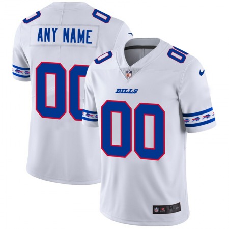 Buffalo Bills Custom Nike White Team Logo Vapor Limited NFL Jersey