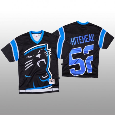 NFL Carolina Panthers #52 Tahir Whitehead Black Men's Mitchell & Nell Big Face Fashion Limited NFL Jersey