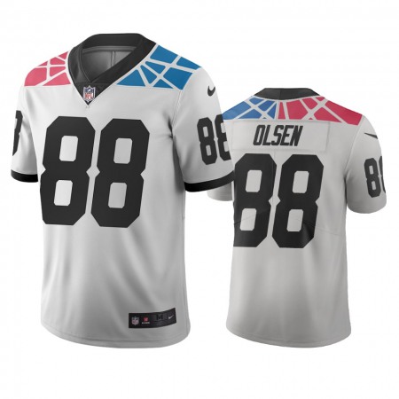 Carolina Panthers #88 Greg Olsen White Vapor Limited City Edition NFL Jersey