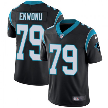 Nike Panthers #79 Ikem Ekwonu Black Team Color Men's Stitched NFL Vapor Untouchable Limited Jersey