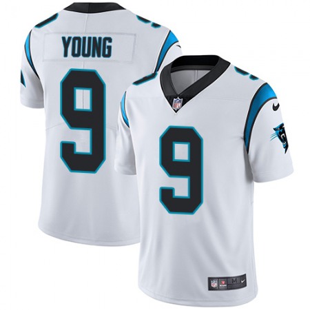 Nike Panthers #9 Bryce Young White Men's Stitched NFL Vapor Untouchable Limited Jersey