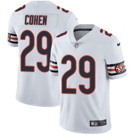 Nike Bears #29 Tarik Cohen White Men's Stitched NFL Vapor Untouchable Limited Jersey