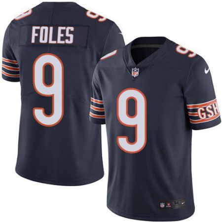 Nike Bears #9 Nick Foles Navy Blue Team Color Men's Stitched NFL Vapor Untouchable Limited Jersey