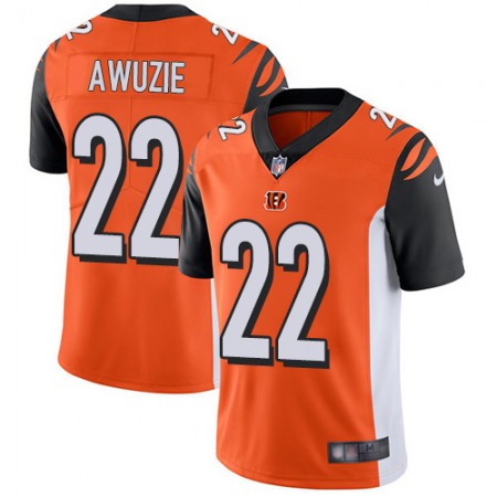 Nike Bengals #22 Chidobe Awuzie Orange Alternate Men's Stitched NFL Vapor Untouchable Limited Jersey