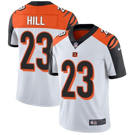 Nike Bengals #23 Daxton Hill White Men's Stitched NFL Vapor Untouchable Limited Jersey