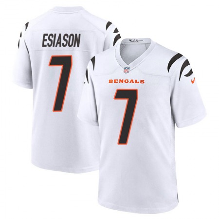 Cincinnati Bengals #7 Boomer Esiason White Nike Alternate Game Jersey