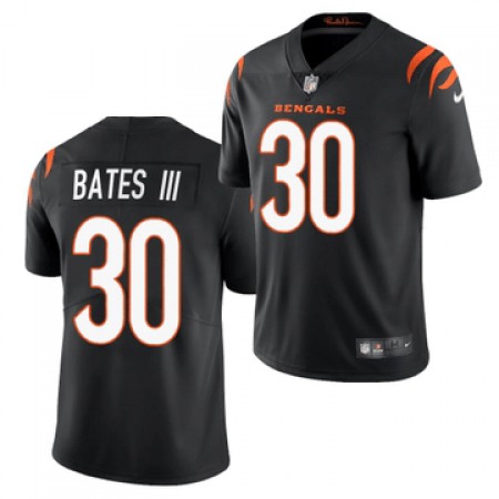 Nike Bengals #30 Jessie Bates Black Nike Vapor Limited Jersey