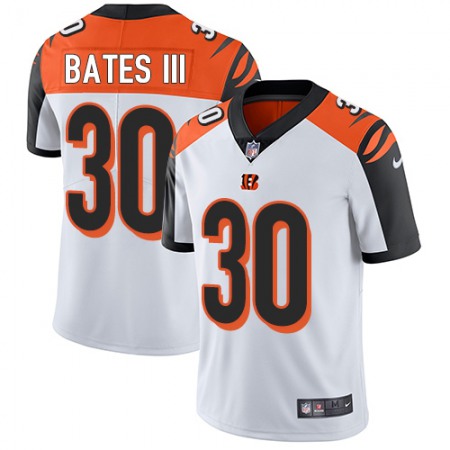 Nike Bengals #30 Jessie Bates III White Men's Stitched NFL Vapor Untouchable Limited Jersey