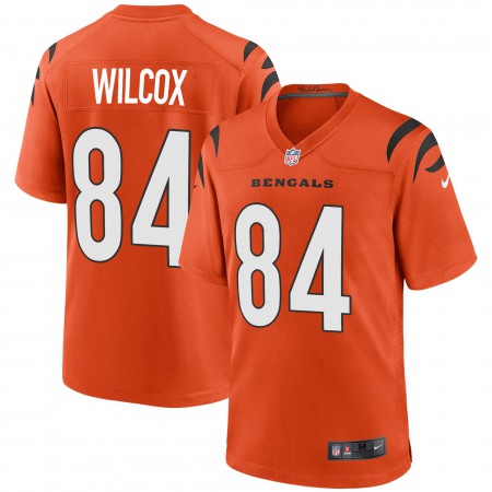 Cincinnati Bengals #84 Mitchell Wilcox Orange Nike Alternate Game Jersey