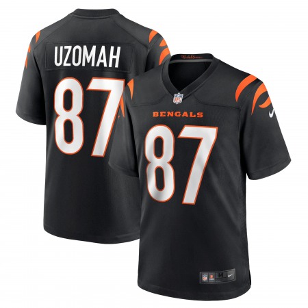 Cincinnati Bengals #87 C.J. Uzomah Black Nike Alternate Game Jersey