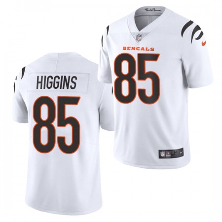 Nike Bengals #85 Tee Higgins White Men's Nike Vapor Limited Jersey