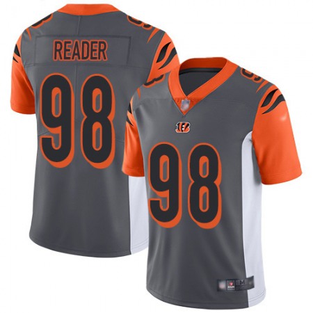 Nike Bengals #98 D.J. Reader Silver Men's Stitched NFL Limited Inverted Legend Jersey