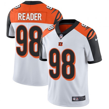 Nike Bengals #98 D.J. Reader White Men's Stitched NFL Vapor Untouchable Limited Jersey