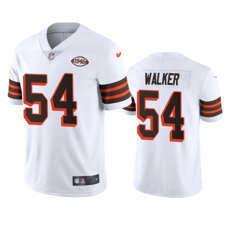 Cleveland Browns #54 Anthony Walker Nike 1946 Collection Alternate Vapor Limited NFL Jersey - White