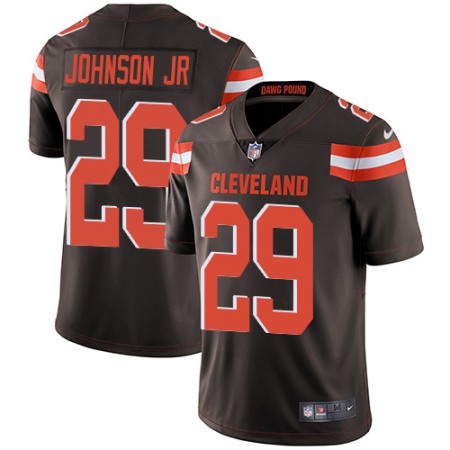 Nike Browns #29 Duke Johnson Jr Brown Team Color Men's Stitched NFL Vapor Untouchable Limited Jersey