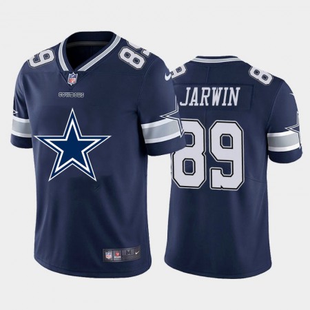 Dallas Cowboys #89 Blake Jarwin Navy Blue Men's Nike Big Team Logo Vapor Limited NFL Jersey