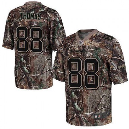 Nike Broncos #88 Demaryius Thomas Camo Men's Stitched NFL Realtree Elite Jersey