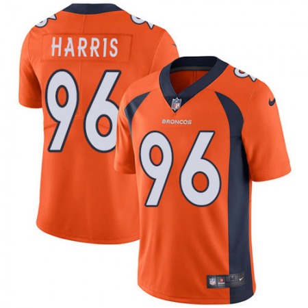 Nike Broncos #96 Shelby Harris Orange Team Color Men's Stitched NFL Vapor Untouchable Limited Jersey