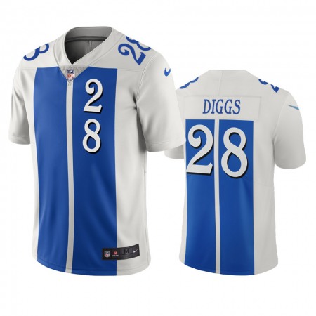 Detroit Lions #28 Quandre Diggs White Blue Vapor Limited City Edition NFL Jersey