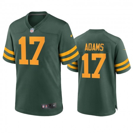 Green Bay Packers #17 Davante Adams Men's Nike Alternate Game Player NFL Jersey - Green