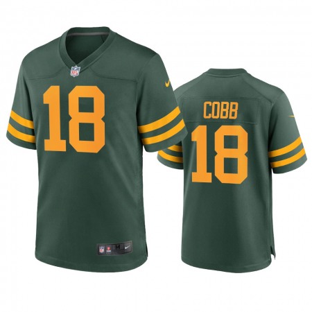 Green Bay Packers #18 Randall Cobb Men's Nike Alternate Game Player NFL Jersey - Green