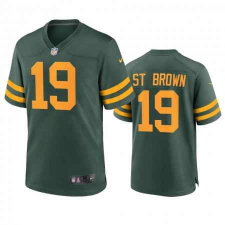 Green Bay Packers #19 Equanimeous St. Brown Men's Nike Alternate Game Player NFL Jersey - Green