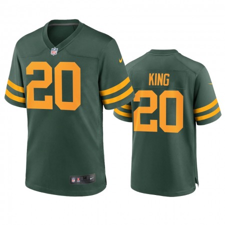 Green Bay Packers #20 Kevin King Men's Nike Alternate Game Player NFL Jersey - Green