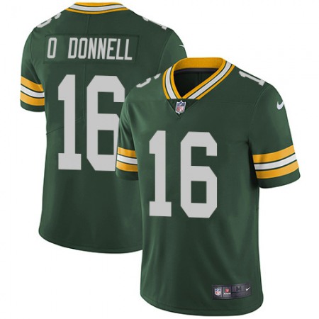 Nike Packers #16 Pat O'Donnell Green Team Color Men's Stitched NFL Vapor Untouchable Limited Jersey