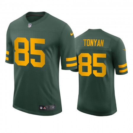 Green Bay Packers #85 Robert Tonyan Men's Nike Alternate Vapor Limited Player NFL Jersey - Green