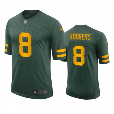 Green Bay Packers #8 Amari Rodgers Men's Nike Alternate Vapor Limited Player NFL Jersey - Green