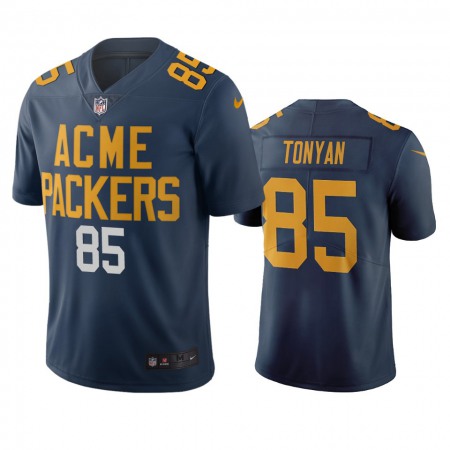 Nike Packers #85 Robert Tonyan Navy Blue Navy Vapor Limited City Edition NFL Jersey