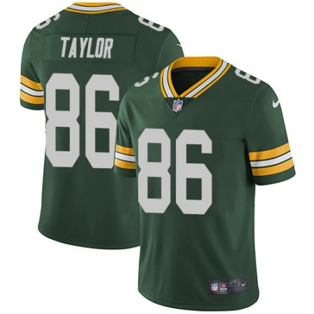 Nike Packers #86 Malik Taylor Green Team Color Men's Stitched NFL Vapor Untouchable Limited Jersey